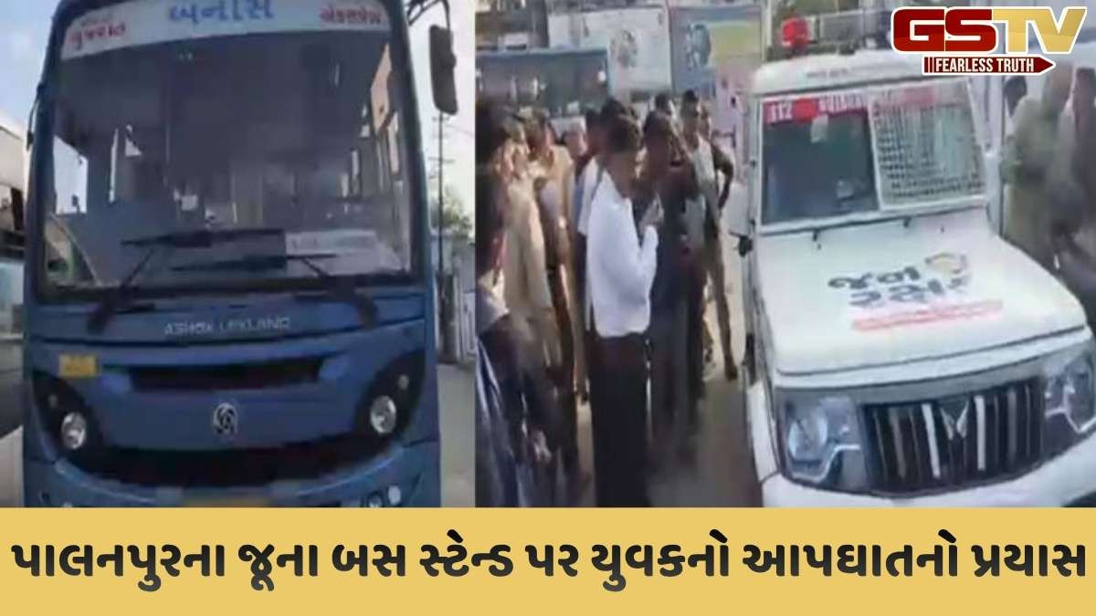 Banaskantha news : પાલનપુર ST સ્ટેશન પર બસમાં યુવાને આપઘાતનો કર્યો પ્રયાસ, યુવકની માનસિક સ્થિતિ સારી ન હોવાનો ખુલાસો