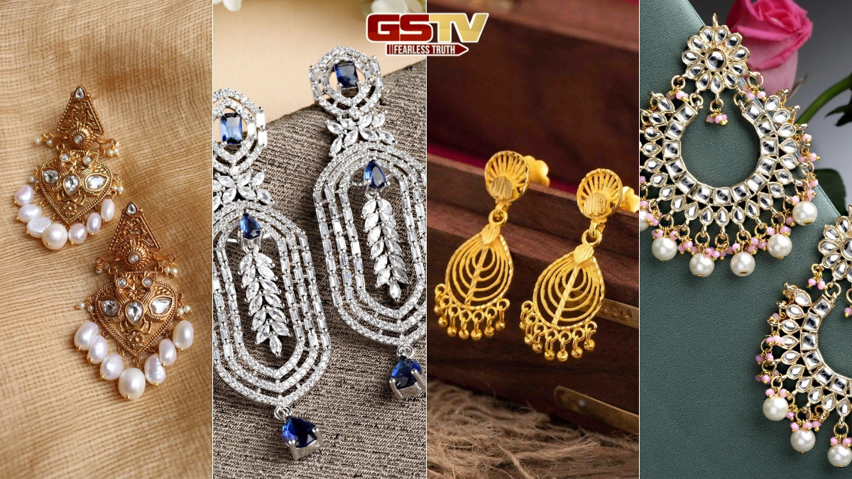 Earring Designs / વેડિંગ લુકને પરફેક્ટ બનાવવો હોય, તો સ્ટાઇલ કરો આ 4 પ્રકારની ઇયરિંગ્સ