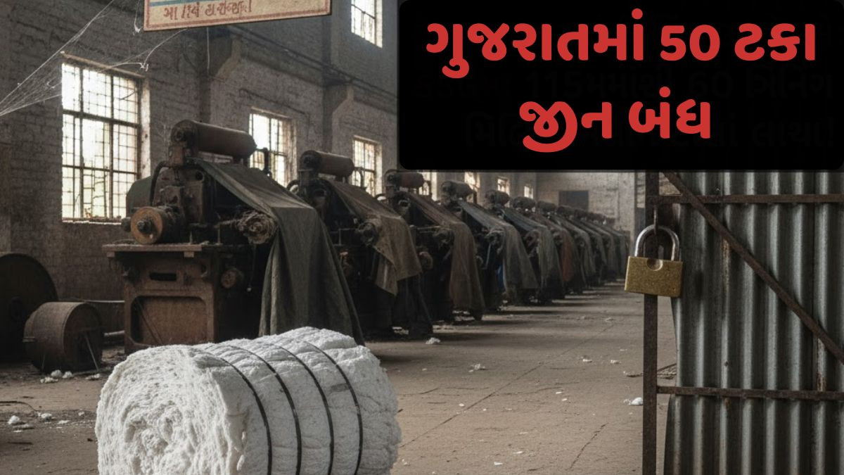 કડીમાં 115માંથી 60 મિલોને તાળાં લાગ્યા!, ઉત્તર ગુજરાતમાં જીનિંગ ઉદ્યોગનો આથમતો સૂરજ