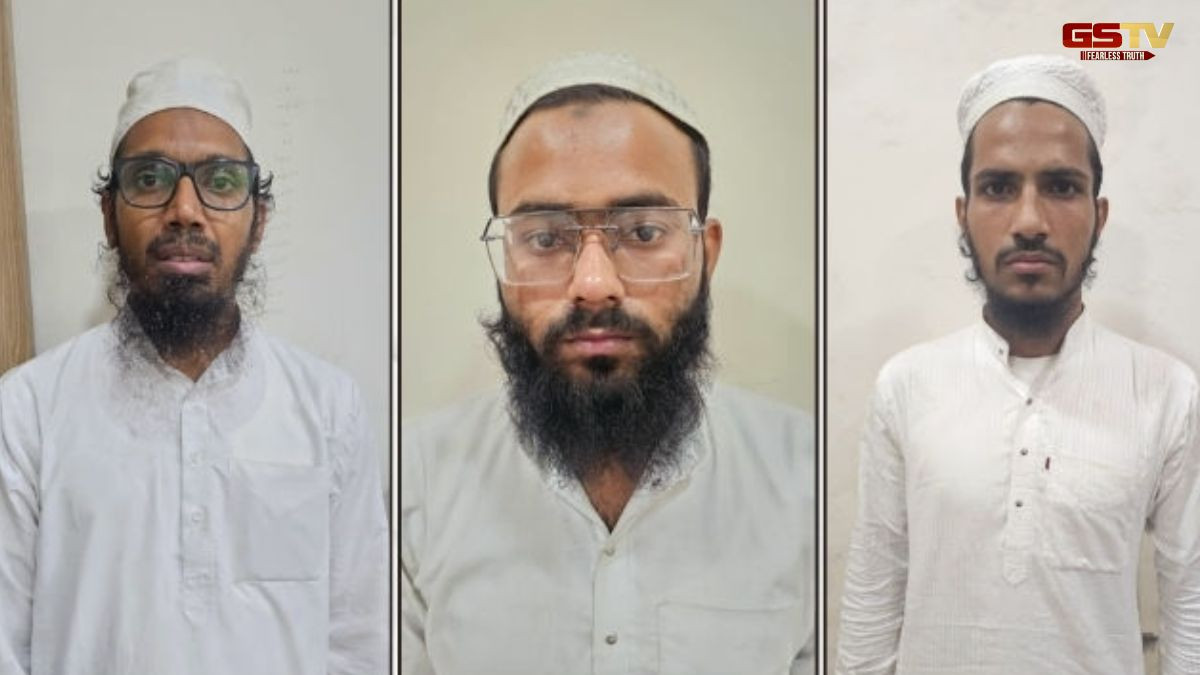 Ahmedabad news: શહેરમાંથી ઝડપાયા 3 આતંકવાદી, અડાલજમાં શંકાસ્પદ પ્રવૃતિ કરતા ગુજરાત ATSએ દબોચ્યા