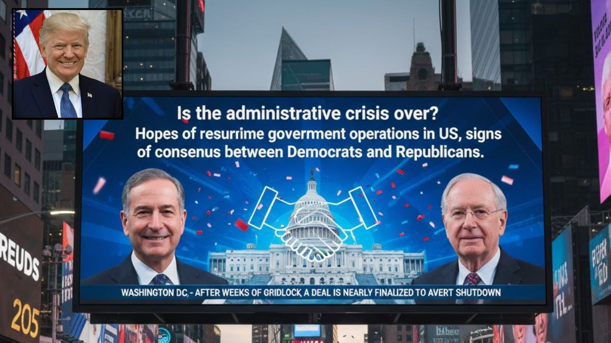 વહીવટી સંકટ સમાપ્ત? USમાં સરકારી કાર્યપ્રણાલી ફરી શરૂ થવાના એંધાણ, ડેમોક્રેટ્સ-રિપબ્લિકન્સ વચ્ચે સહમતિના સંકેત
