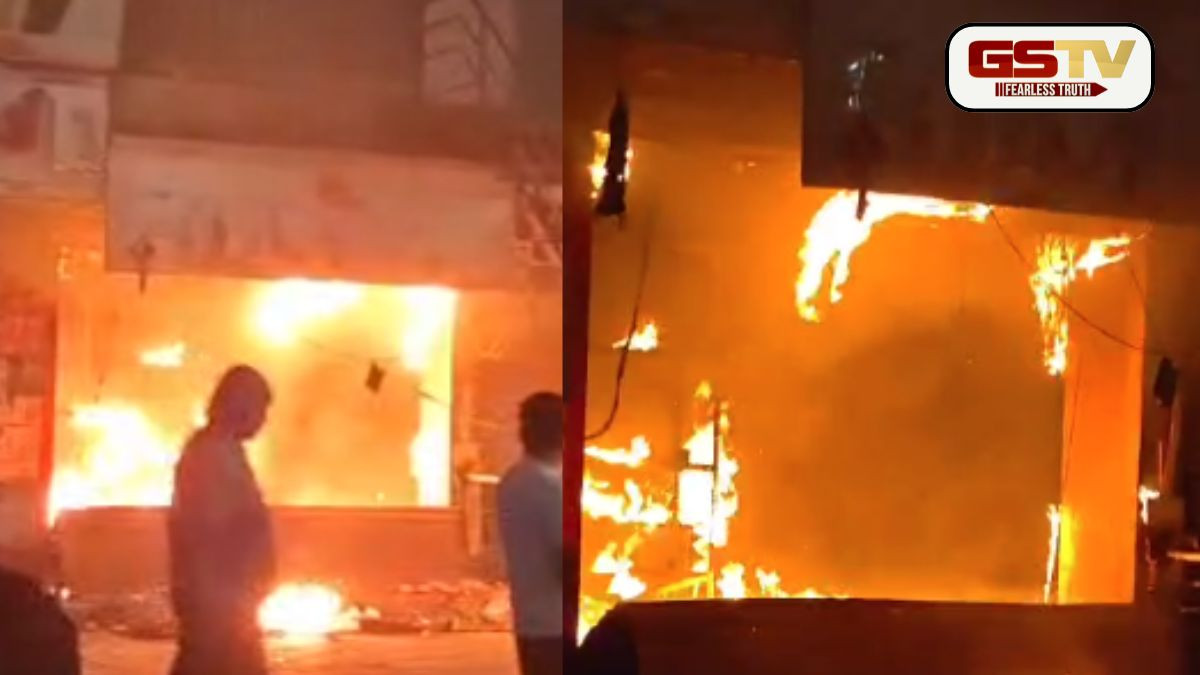 Vadodara: મેડિકલ સ્ટોરમાં લાગી ભીષણ આગ, દવાઓ સહિત મેડિકલ સામાન બળીને ખાખ