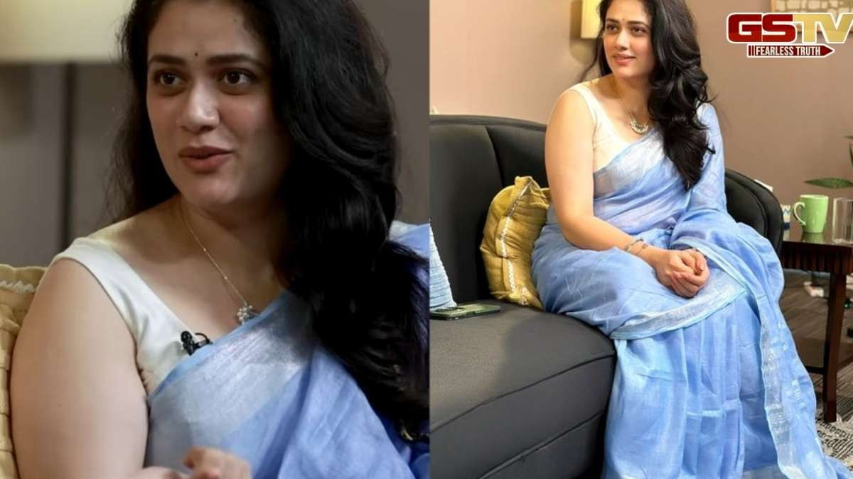 રાતોરાત સોશિયલ મીડિયા પર વાયરલ થયેલી 'Blue Saree Lady' આખરે કોણ છે? જાણો