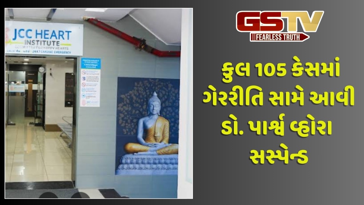 જામનગરમાં ખ્યાતિકાંડ: JCC હાર્ટ ઈન્સ્ટીટ્યુટમાં 53 દર્દીઓની જરૂરિયાત વગર જ કાર્ડિયાર્ક પ્રોસીજર કરી