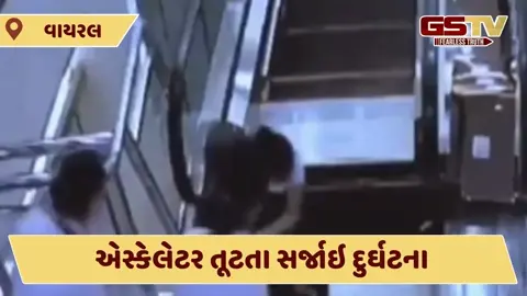 VIDEO : અચનાક જ તૂટી એસ્કેલેટર! માતાએ વ્હાલસોયા સંતાનને તો બચાવ્યું પરંતુ...