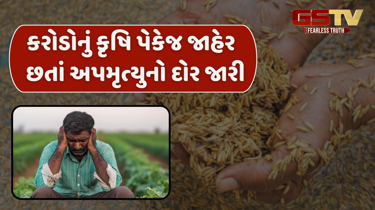 Gujarat news:  માવઠું બન્યું મૃત્યુનું કારણ, 25 દિવસમાં રાજ્યમાં 6 ખેડૂતોએ આત્મહત્યા કરી