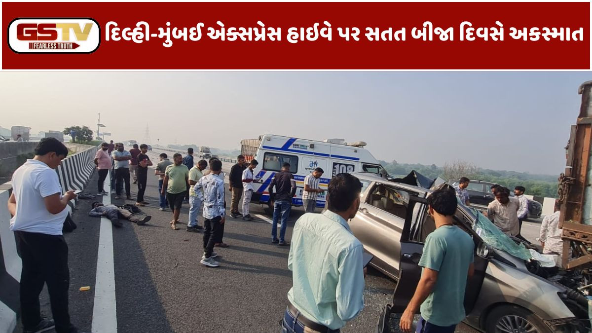 Vadodara હાઈવે નજીક ટ્રક અને કાર વચ્ચે સર્જાયો ગમખ્વાર અકસ્માત, બે લોકો ઈજાગ્રસ્ત