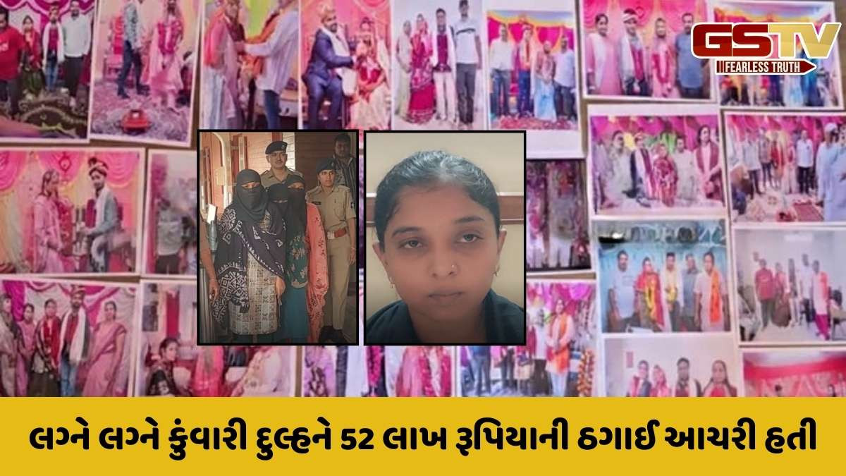 Mehsana news : ચકચારી લૂંટેરી દુલ્હન કેસમાં લગ્ન માટે ખોટા ડોક્યુમેન્ટ બનાવવામાં મદદ કરનાર વકીલની ધરપકડ