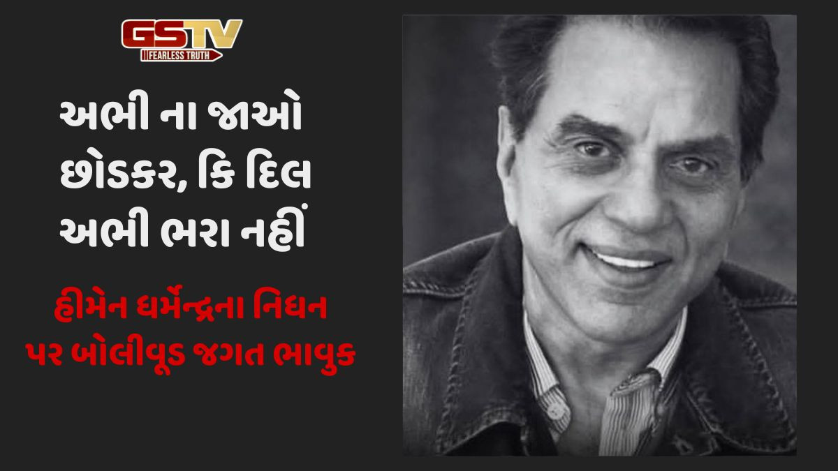 'કલાકારોની પેઢીઓને પ્રેરિત કરવા માટે આભાર', ધર્મેન્દ્રના નિધન પર બોલીવૂડ જગત ભાવુક થયો