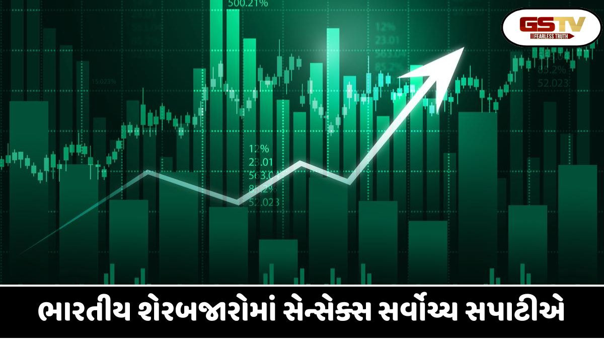 Business: વૈશ્વિક બજારોમાં સેન્સેક્સ સર્વોચ્ચ સપાટીની નજીક,બજારો સર્વકાલીન ઉચ્ચતમ સ્તરથી થોડીજ દૂર છે
