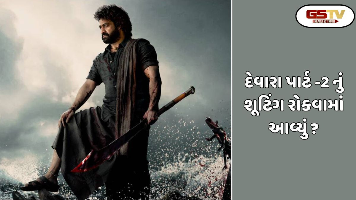 Entertainment: દેવરા પાર્ટ ટુ' શરૂ થતાં પહેલાંજ તેની શૂટિંગ રોકવામાં આવી