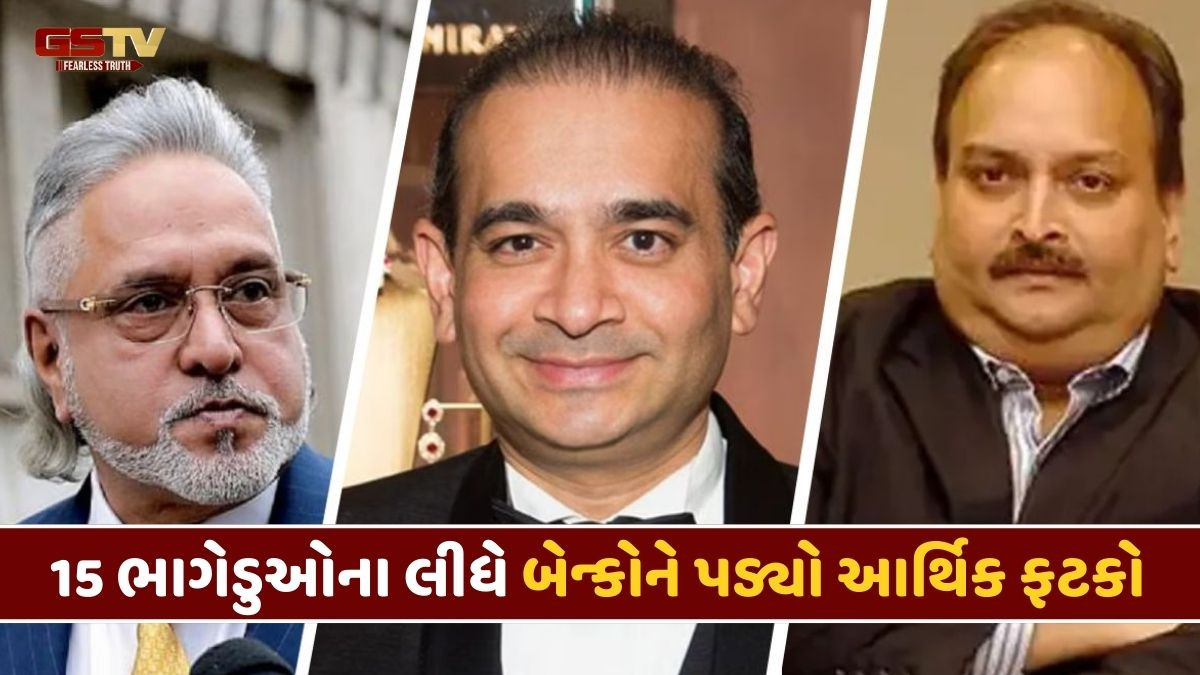 માલ્યા અને નીરવ જેવા 15 ભાગેડુઓના કારણે રૂ.58 હજાર કરોડનું નુકસાન, સરકારે સંસદમાં જાહેર કર્યો આંકડો