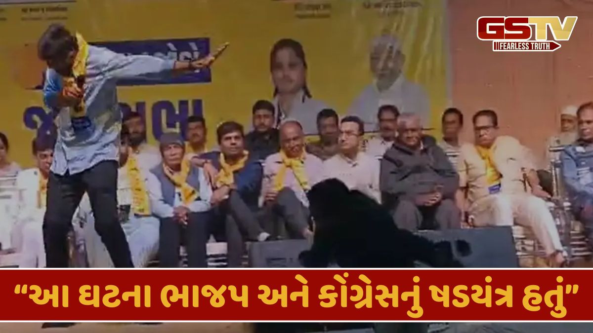 Surat News: ગોપાલ ઇટાલિયા પર જુતું ફેંકાયાનો મામલો, AAPએ પ્રેસ કોન્ફરન્સ કરી ભાજપ-કોંગ્રેસને આડે હાથ લીધી