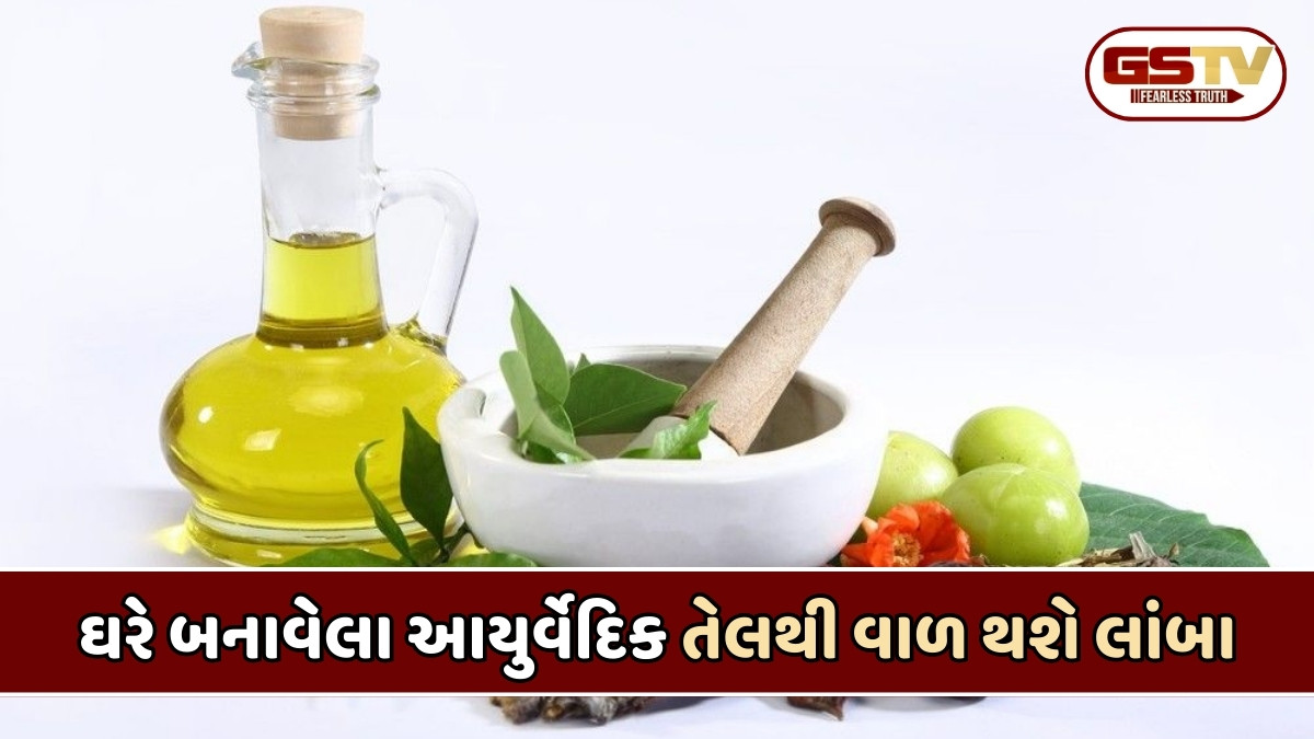 Hair Care Tips : આ રીતે આયુર્વેદિક તેલ બનાવીને વાળમાં લગાવશો તો ઝડપથી વધશે હેર