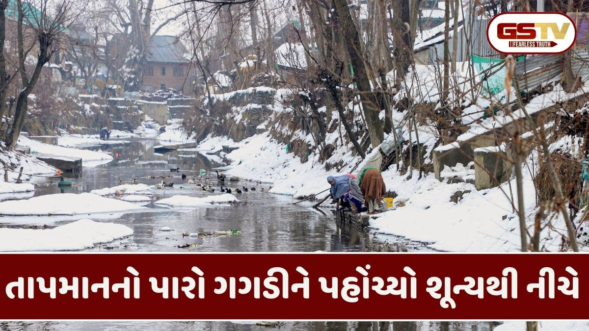 ઉત્તર ભારતમાં શીતલહેર: હિમાચલ અને ઉત્તરાખંડના તળાવોનું પાણી બરફમાં ફેરવાયું! 
