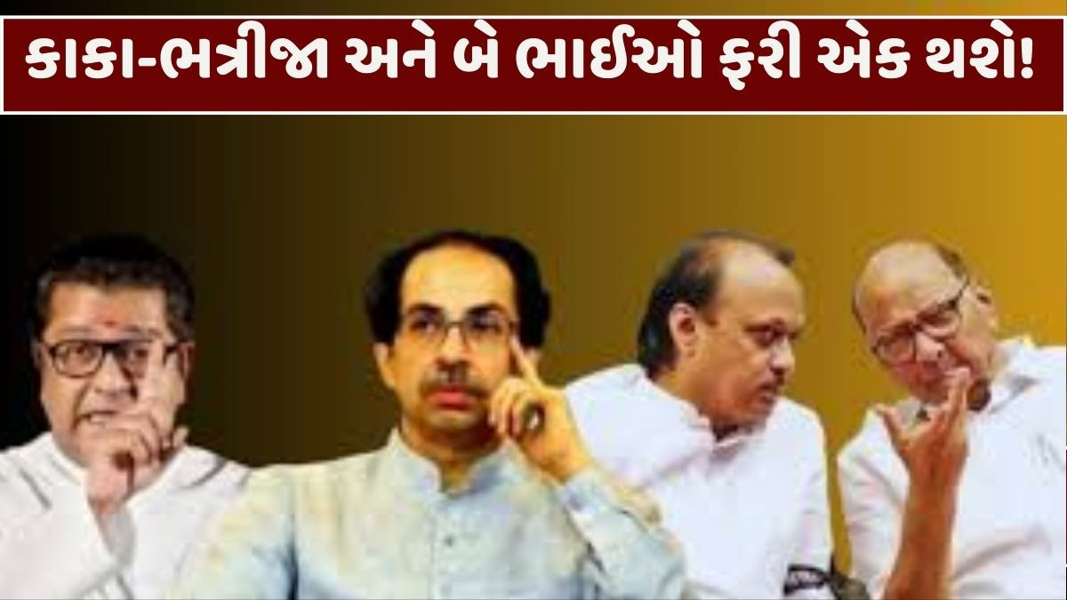 'સત્તા મેળવવા વર્ષોથી અલગ પડેલા પરિવારો ફરી હાથ મિલાવી શકે', મહારાષ્ટ્રમાં નવાજૂનીના એંધાણ