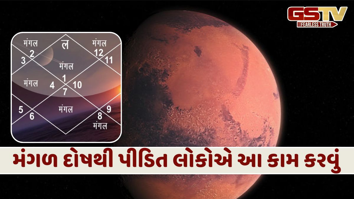 મંગળ દોષથી છુટકારો મેળવવા, જીવનમાં સુખ અને સમૃદ્ધિ લાવવા અપનાવો આ સરળ ઉપાયો