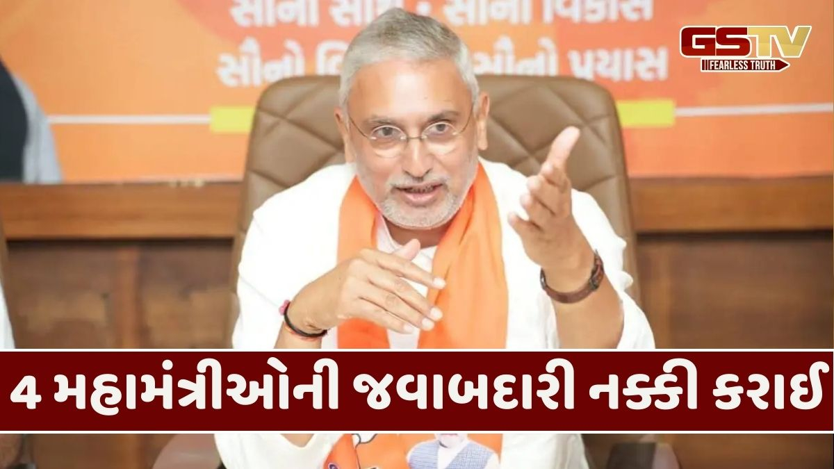 ભાજપ પ્રદેશ અધ્યક્ષ જગદીશ વિશ્વકર્માએ 4 મહામંત્રીઓની જવાબદારી નક્કી કરી, જાણો કોણ ક્યાં નિમાયા