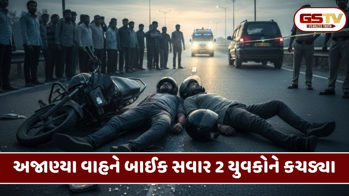 Surat: નેશનલ હાઈવે 48 પર હિટ એન્ડ રન, અજાણ્યા વાહને બાઈક સવાર 2 યુવકોને કચડ્યા, બંનેના મોત