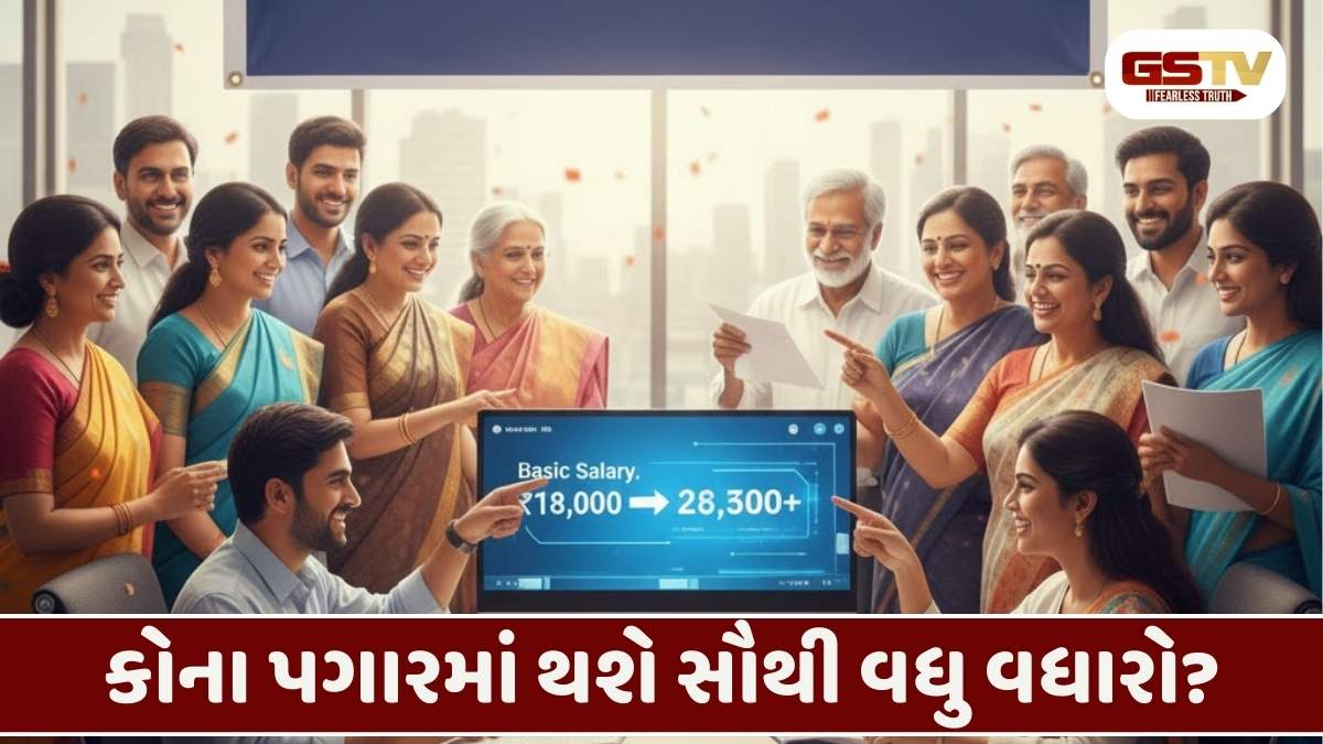 8th Pay Commission આજથી લાગુ, કેન્દ્રીય કર્મચારીઓના પગારમાં થશે બમ્પર વધારો, જાણો કેટલી વધશે સેલરી