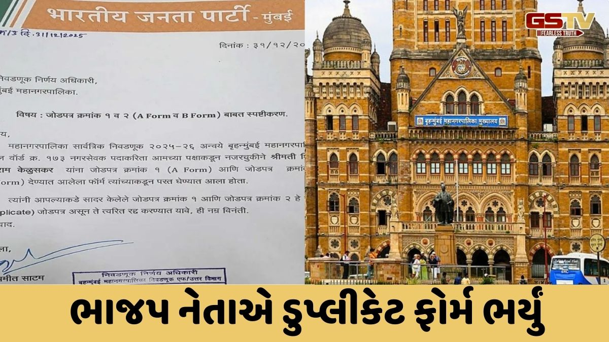ગજબ! BMC ચૂંટણી માટે ભાજપ નેતાએ ભર્યું ફર્જી ફોર્મ, ઇલેક્શન કમિશને એક્સેપ્ટ પણ કર્યું