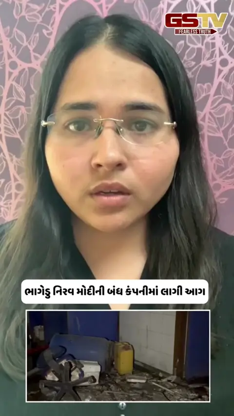 ભાગેડુ નિરવ મોદીની બંધ કંપનીમાં લાગી આગ