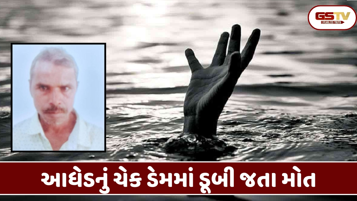 Tapi news: પૂર્ણા નદીના ચેકડેમમાં ન્હાવા પડેલા આધેડનું ડૂબી જતા મોત