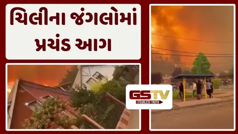 VIDEO: ચિલીના જંગલોમાં પ્રચંડ આગ, 18 લોકોના મોત, 20 હજારથી વધુ લોકો બેઘર, ઈમરજન્સી જાહેર