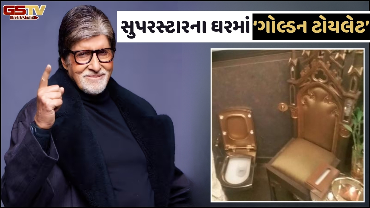 Amitabh Bachchanના ઘરમાં છે 'ગોલ્ડન ટોયલેટ'! આ એક્ટરે બાથરૂમમાં જઈને લીધી સેલ્ફી