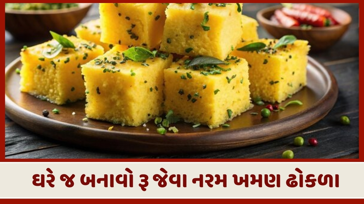 Recipe : ગુજરાતના પ્રખ્યાત ખમણ ઢોકળા ફરસાણની દુકાન જેવા બનાવો ઝટપટ