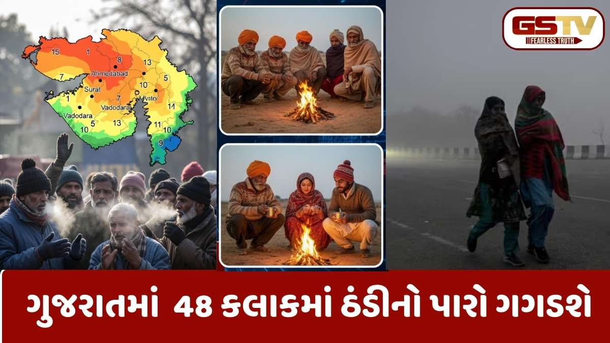 ઠંડીનો નવો રાઉન્ડ: ગુજરાતમાં જાન્યુઆરીના અંતમાં રેકોર્ડબ્રેક ઠંડીની શક્યતા, જાણો તમારા શહેરના તાપમાનનો અંદાજ