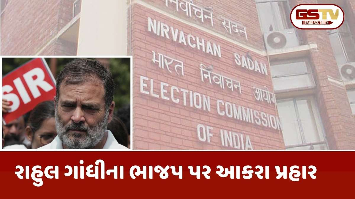 ગુજરાતમાં SIR મુદ્દે રાહુલ ગાંધીનો ગંભીર આક્ષેપ: 