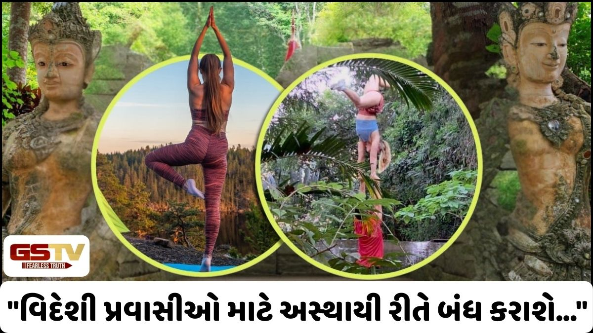થાઈલેન્ડના મંદિરમાં અશોભનિય કપડા પહેરીને યોગ કરતાં વિદેશી પ્રવાસીઓને આપી ચેતવણી