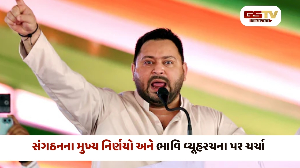 Bihar news: તેજસ્વી યાદવ બન્યા RJDના રાષ્ટ્રીય કાર્યકારી અધ્યક્ષ, કારોબારીની બેઠકમાં લેવાયો મોટો નિર્ણય