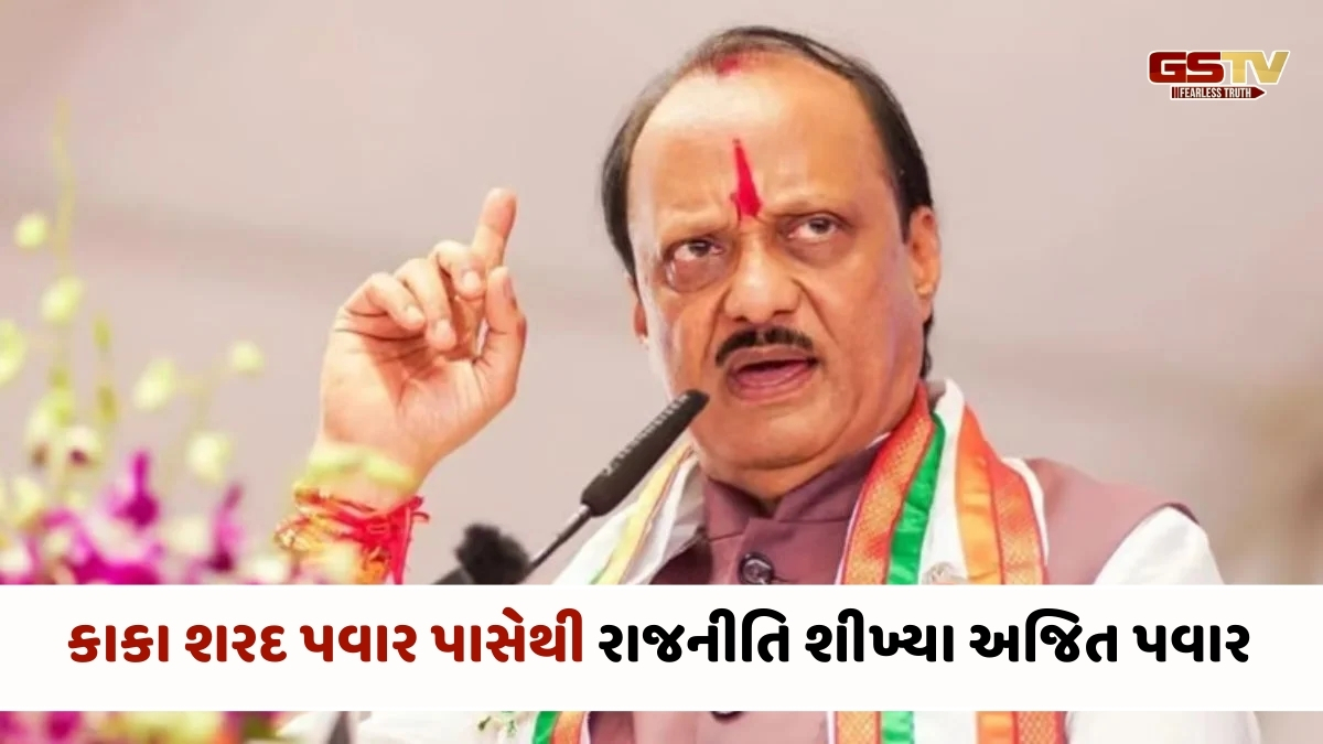કાકા શરદ પવાર પાસેથી રાજનીતિ શીખ્યા અજિત પવાર, પછી મહારાષ્ટ્રના રાજકારણના બન્યા 'દાદા'