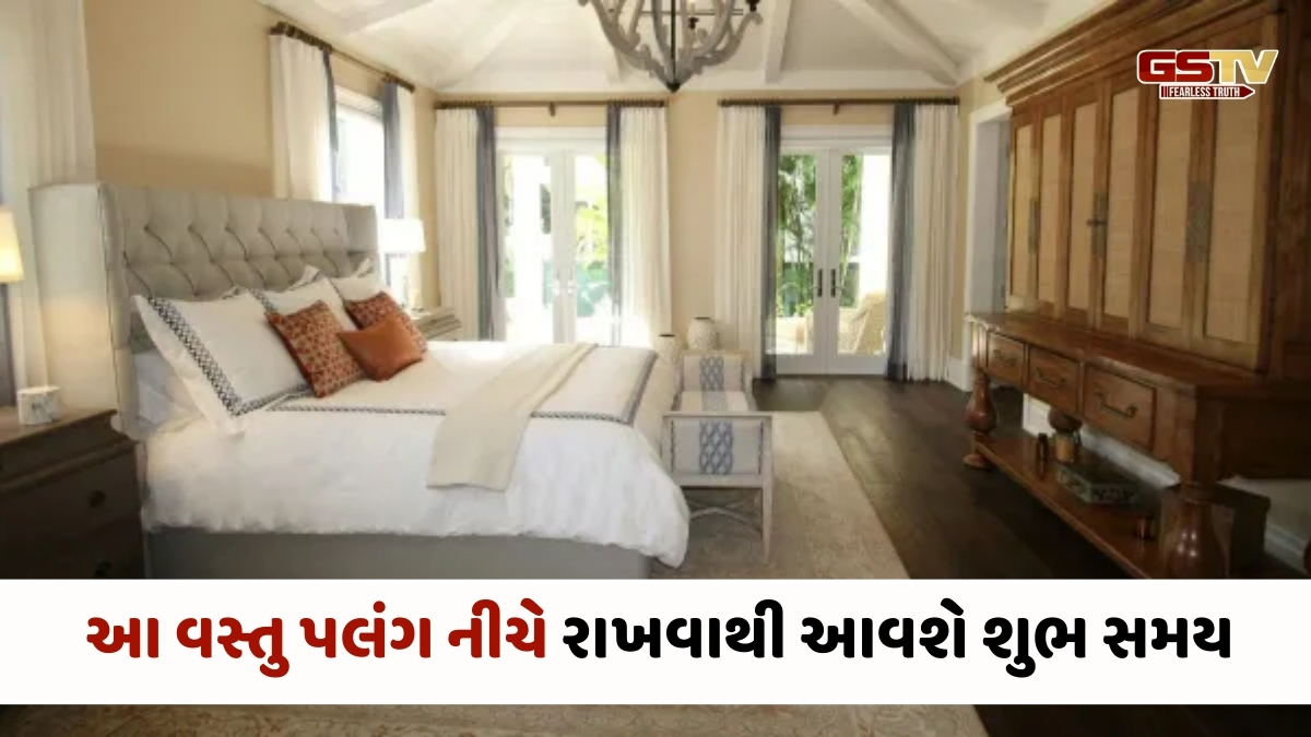 Religion : આ વસ્તુને પલંગ નીચે જરૂર રાખો, નકારાત્મક શક્તિનો થશે નાશ!