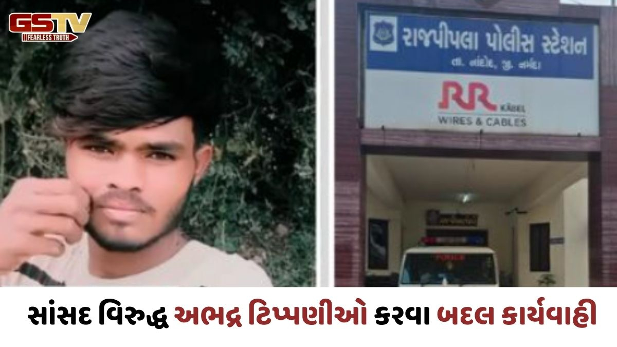 Narmada news: સાંસદ મનસુખ વસાવા વિરુદ્ધ સોશિયલ મીડિયા પર અભદ્ર ટિપ્પણી; એક આરોપીની ધરપકડ, બે ફરાર