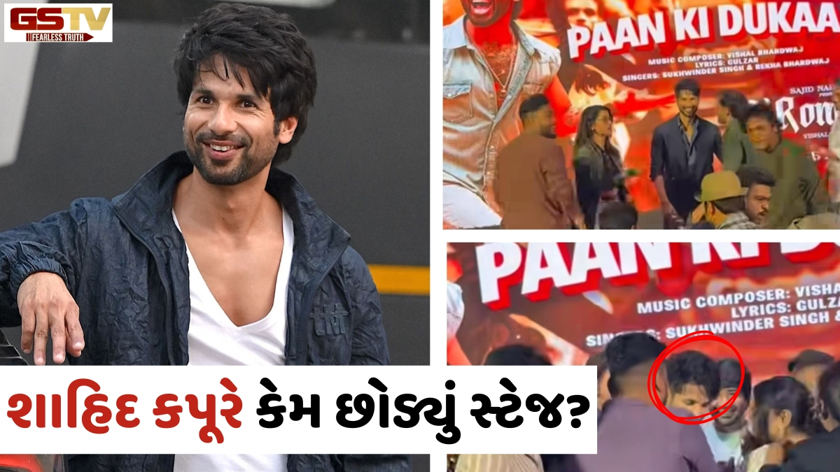 'O Romeo'ના પ્રમોશનમાં થયો હોબાળો, Shahid Kapoorએ અચાનક છોડી દીધું સ્ટેજ