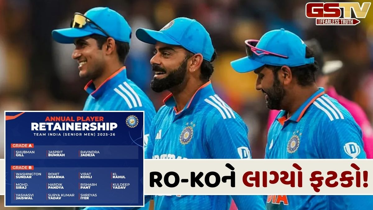 BCCIનો સેન્ટ્રલ કોન્ટ્રાક્ટ જાહેર: ગ્રેડ-A કોન્ટ્રાક્ટમાંથી ડિમોશન અને A+ ગ્રેડ નાબૂદ, 30 પુરુષ-21 મહિલા ખેલાડી સામેલ