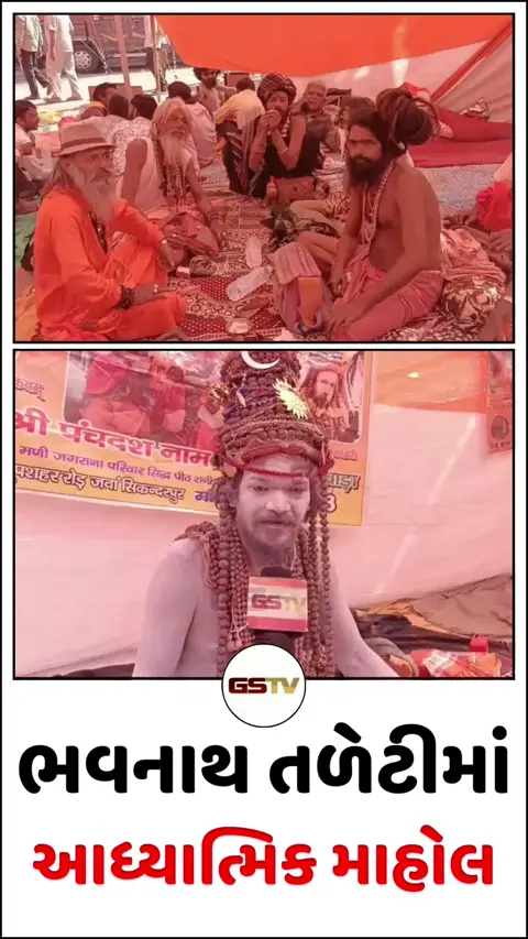 Video/ ગિરનારની તળેટીમાં જામ્યો શિવરાત્રીનો આધ્યાત્મિક મેળો,  ધૂણો અને ભસ્મ: સાધુઓની સાધનાનું જીવંત પ્રતિક