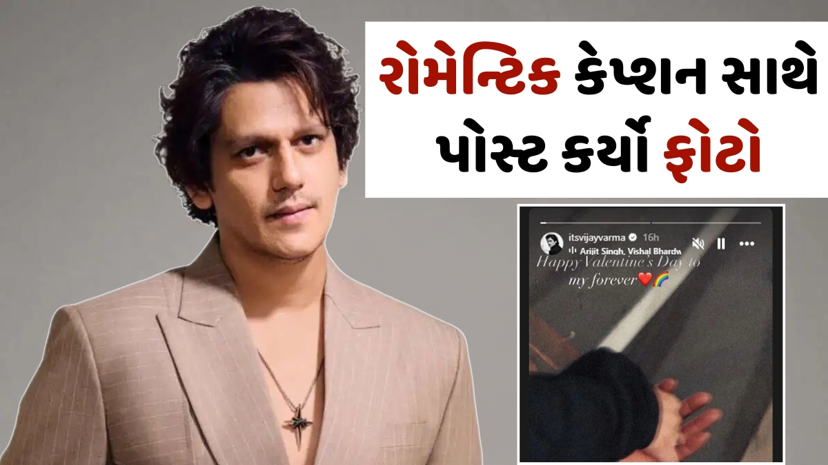 Vijay Varmaએ વેલેન્ટાઈન ડે પર મિસ્ટ્રી ગર્લનો હાથ પકડીને શેર કર્યો ફોટો! એક્ટરની પોસ્ટ વાયરલ