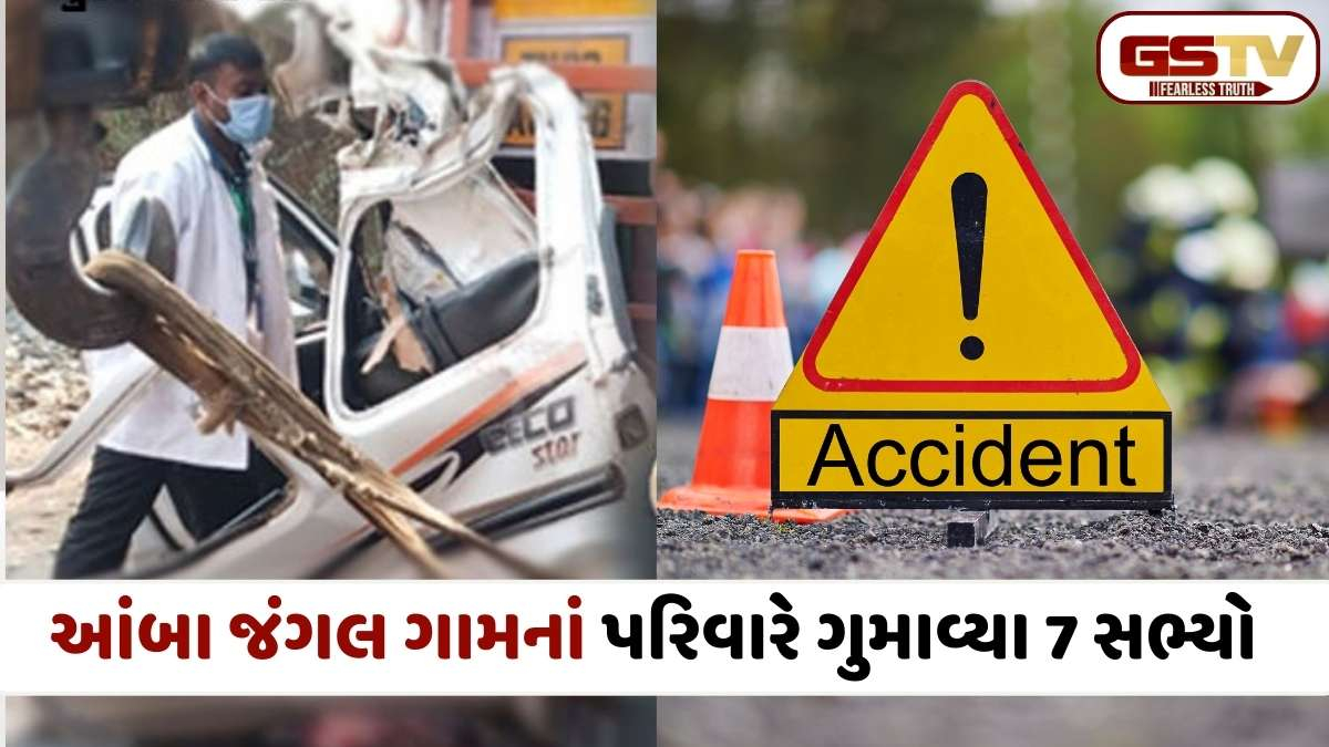 Valsad Accident news: કપરાડાના કુંભઘાટ પાસે ટ્રક અને ઈકો વચ્ચે ભયાનક ટક્કર, 7 લોકોનાં ઘટનાસ્થળે મોત