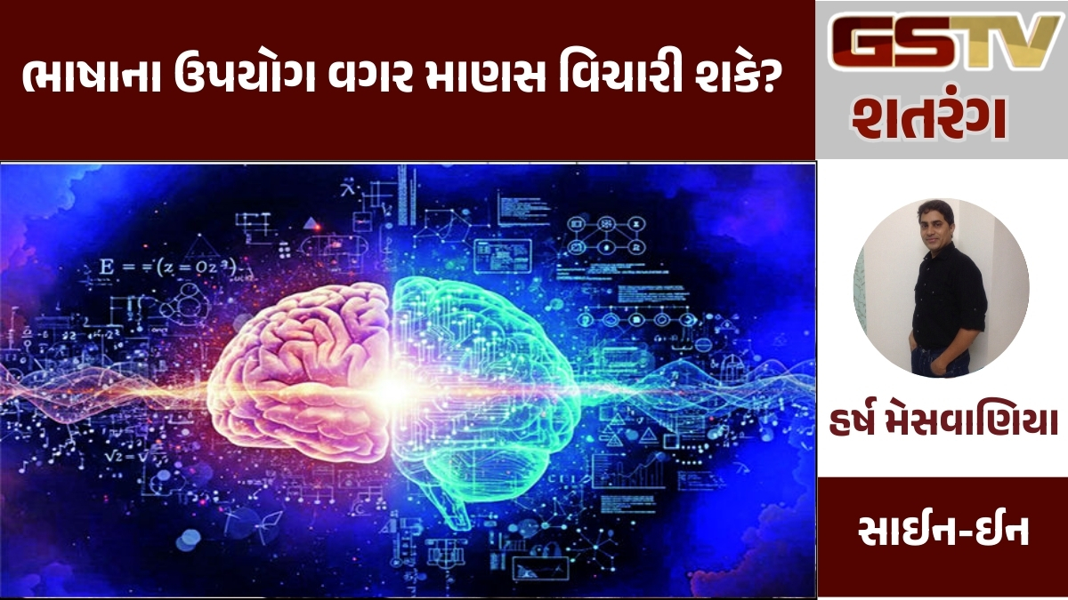 GSTV શતરંગ : ભાષાના ઉપયોગ વગર માણસ વિચારી શકે?