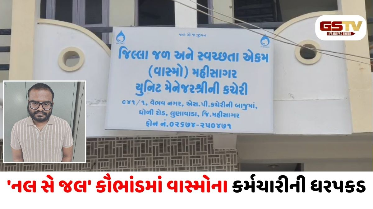 Mahisagar/ 123 કરોડનું ‘નલ સે જલ’ કૌભાંડ; CID ક્રાઈમે વાસ્મોના કર્મચારીની ધરપકડ કરતા ફફડાટ