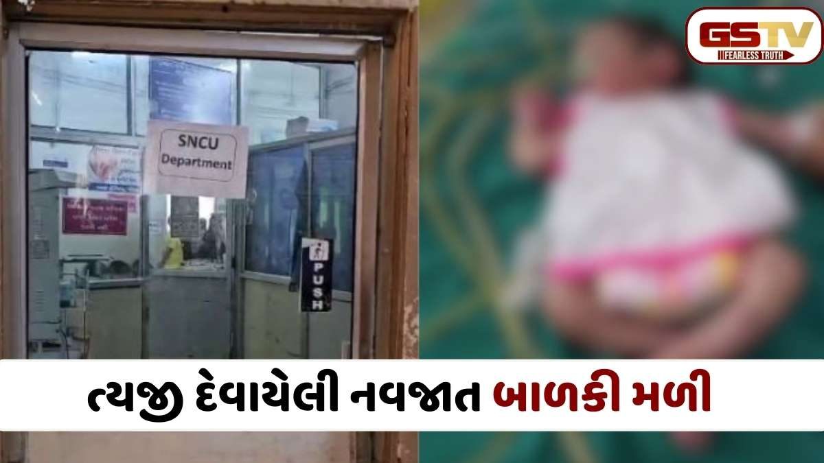 Panchmahal news: શહેરાના જંગલમાં કાંટાની ઝાડીઓ વચ્ચે રડતી મળી નવજાત બાળકી; લાકડા વીણવા ગયેલા શ્રમિકે 'દેવદૂત' બની બચાવ્યો માસૂમનો જીવ