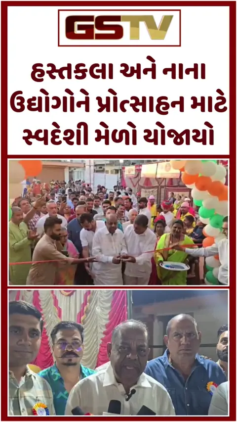 Dahod: હસ્તકલા અને નાના ઉદ્યોગોને પ્રોત્સાહન માટે સ્વદેશી મેળો યોજાયો