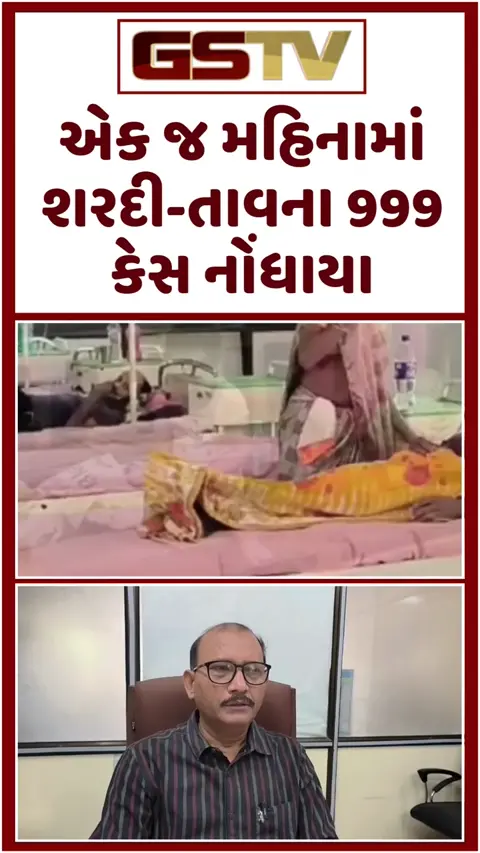 Navsari: એક જ મહિનામાં શરદી-તાવના 999 કેસ નોંધાયા