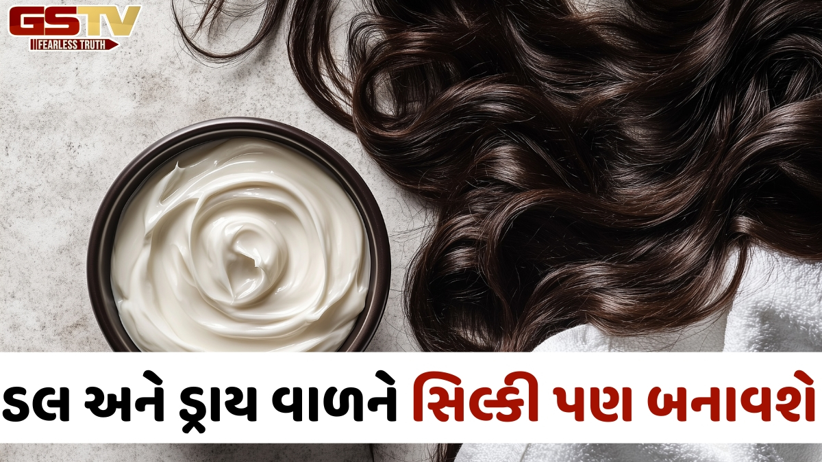 Hair Care Tips / વાળનો ગ્રોથ બંધ થઈ ગયો હોય, તો દહીંનો ઉપયોગ કરીને બનાવો આ કુદરતી હેર માસ્ક
