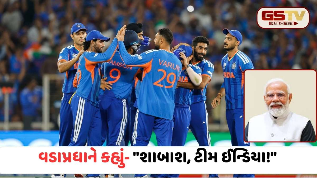 વર્લ્ડ ચેમ્પિયન ઈન્ડિયા: ત્રણવાર ટી20 વર્લ્ડકપ જીતનારો એકમાત્ર દેશ બન્યું ભારત, PM મોદીએ ટીમ વર્કને બિરદાવ્યું