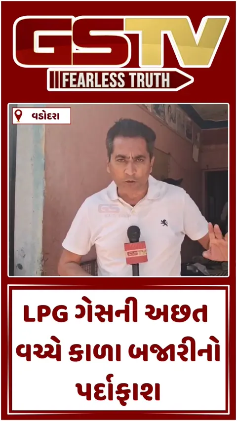 VIDEO: વડોદરામાં રાંધણ ગેસના કાળા બજારીનો પર્દાફાશ, 30 સિલિન્ડર સાથે આરોપીની અટકાયત